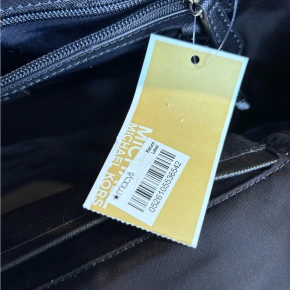 Michael Kors Black Nylon Tote - Picture 6 of 7